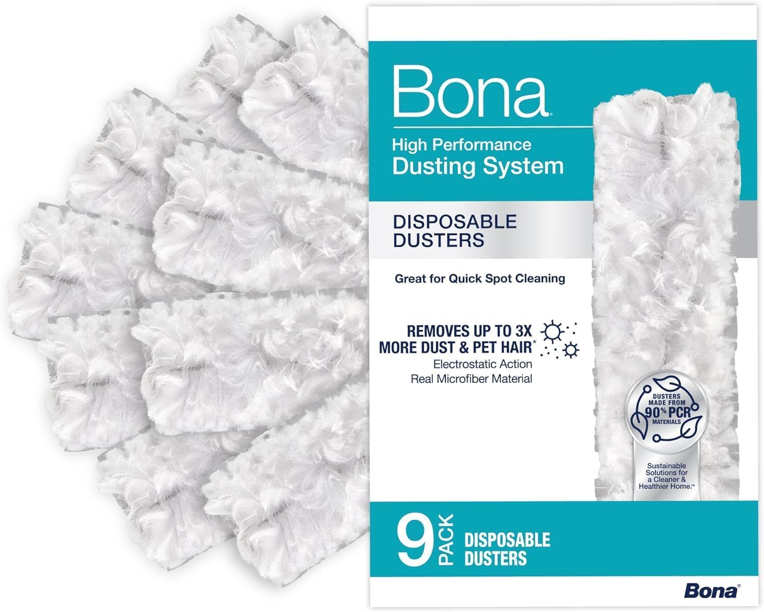 Bona Disposable Dusters - 9 Pack - High Performance Dusting System