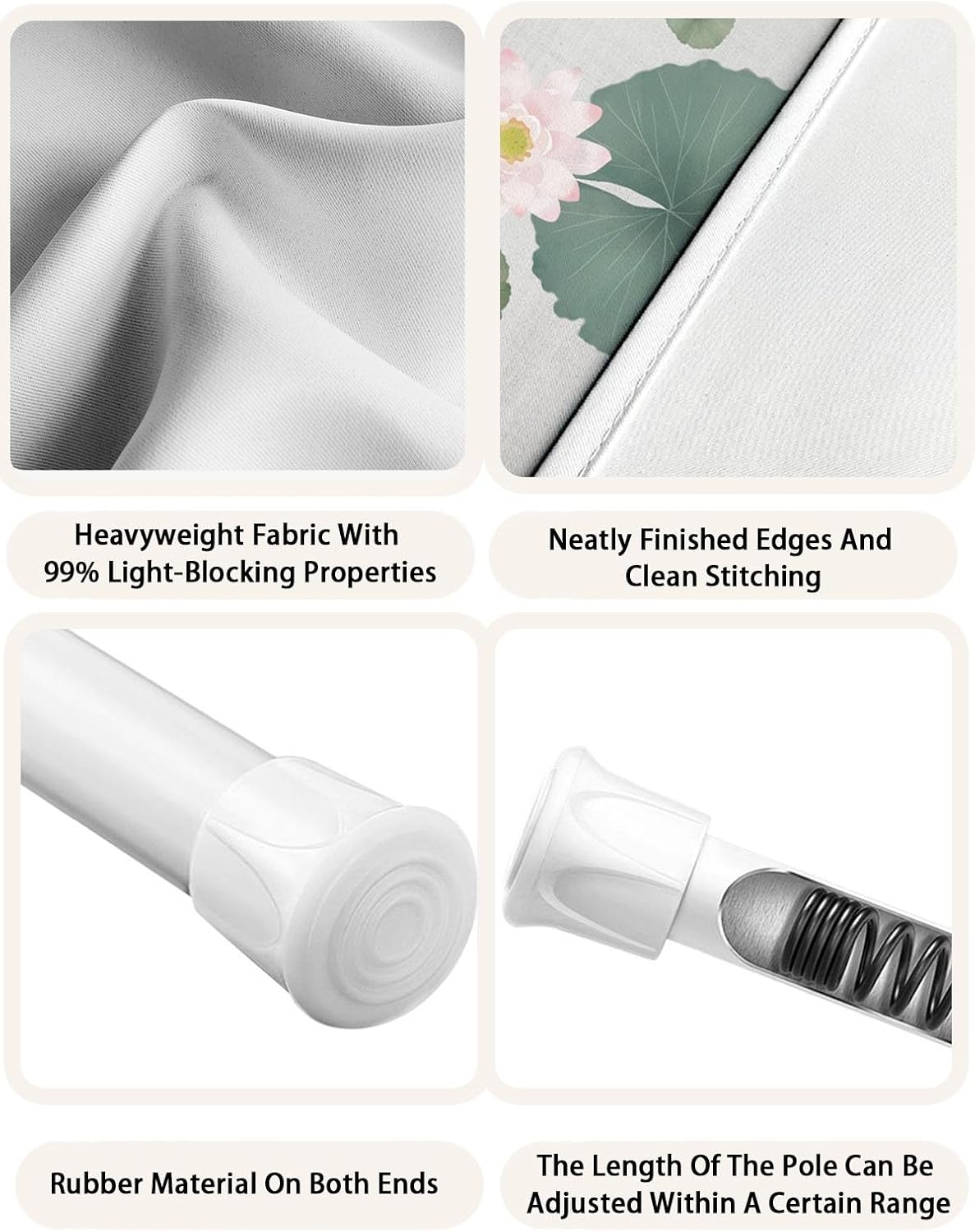 Shade Skylight Covers for Inside Home, Skylight Shades for Ceiling Sky Light with Telescoping Pole, No Drill Skylight Window Shade, Full Blackout Curtain