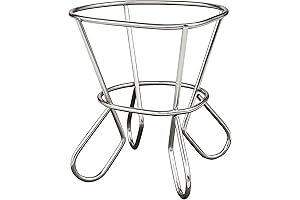 HIC Wire Spiral Ham Holder and Roasting Rack for Easy Carving of Tender Hams