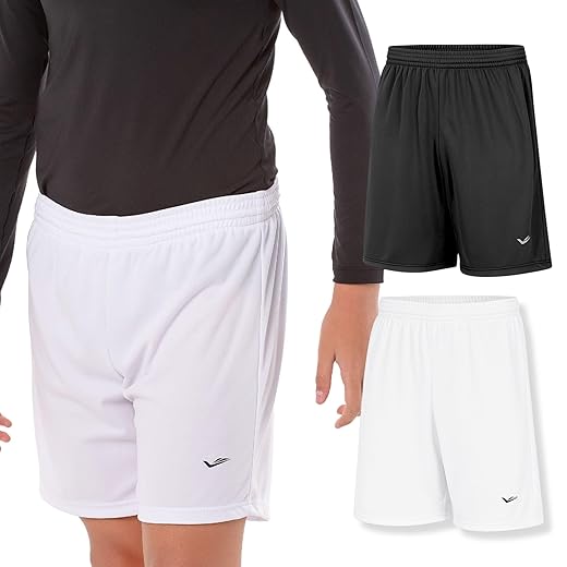 Kit 2 Short INFANTIL Elite Bermuda Meninos Futebol Malha Dry Fit Fitness