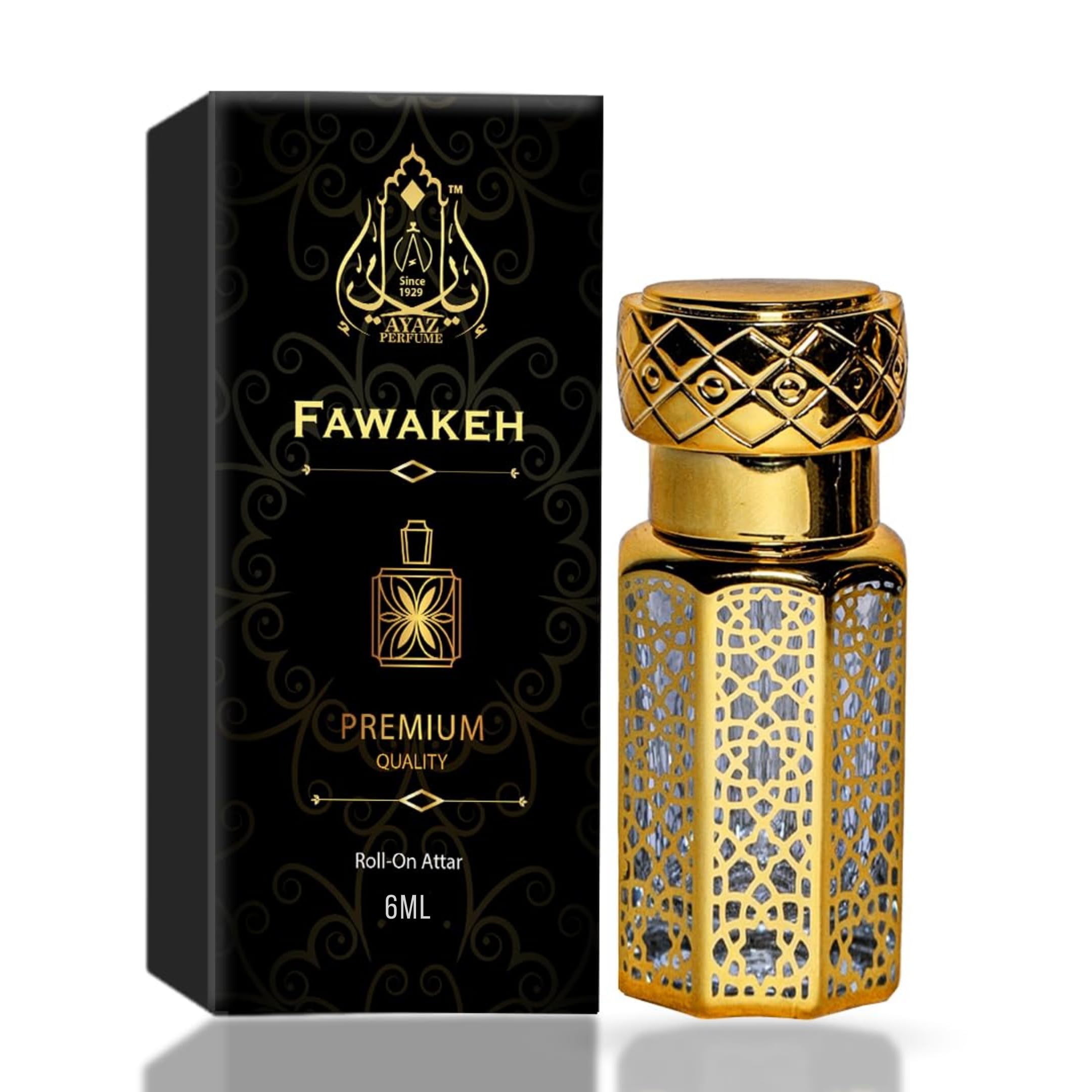 AYAZ Perfume Fawakeh | Exotic Attar Perfume Oil | Fruity Attar |Freshing Attar | Unisex Long-lasting Fragrance (6 ml)-image-32