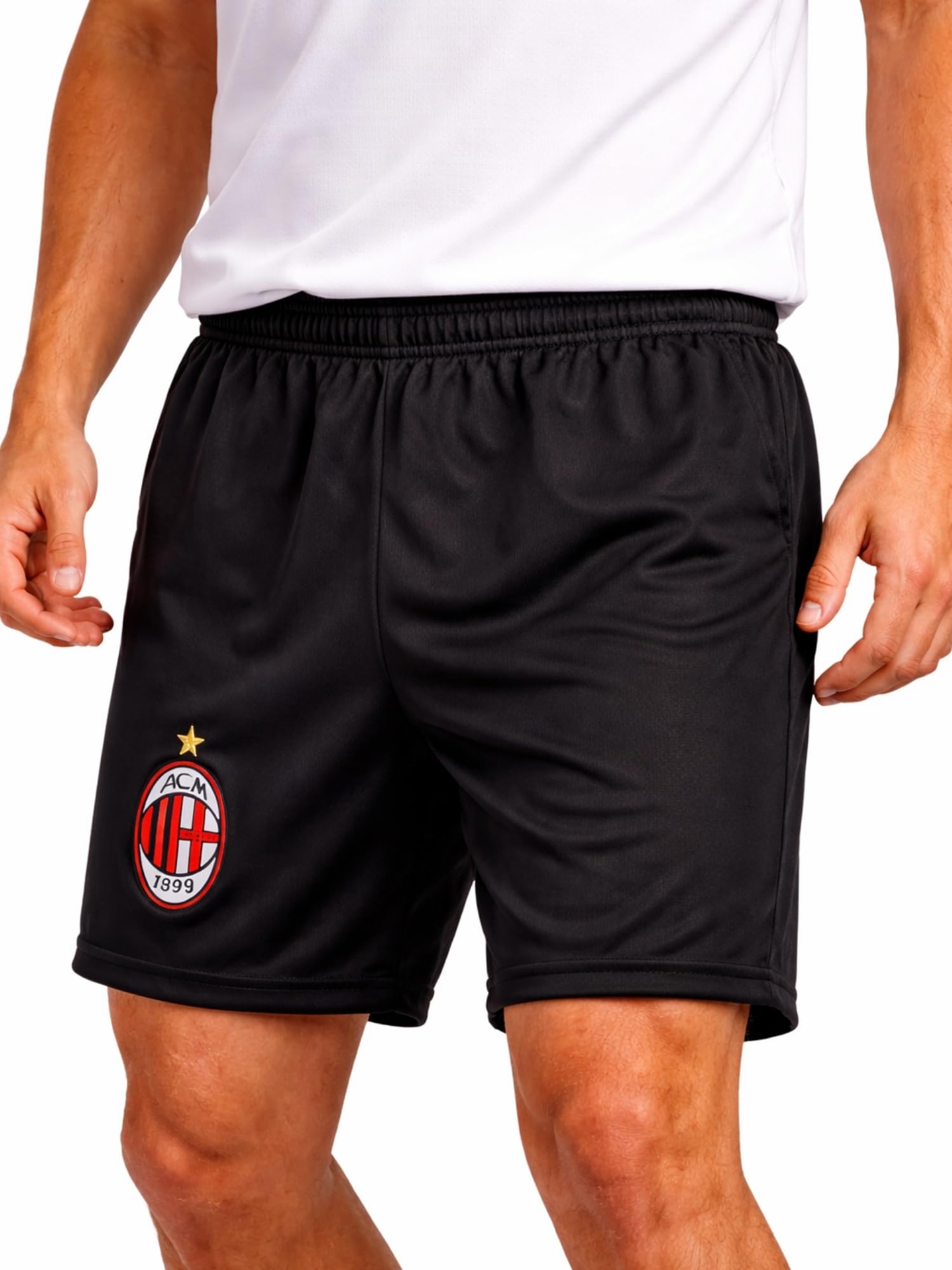 Pantaloncini Milan Replica Ufficiali Autorizzati - Pantaloni Adulto/Ragazzo/Bambino