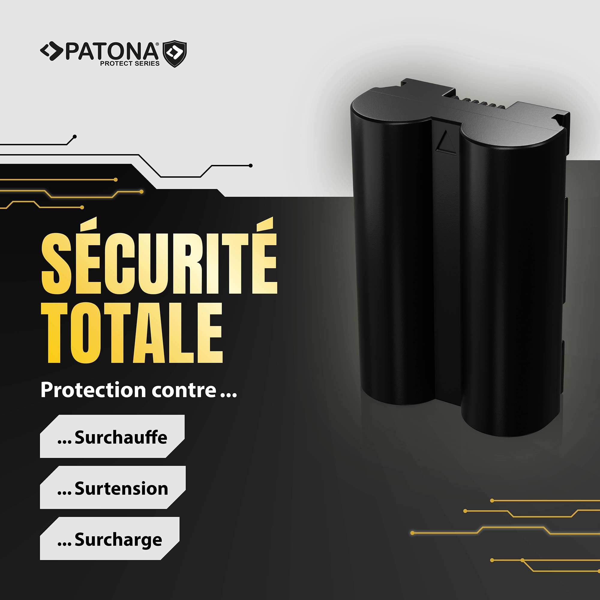 PATONA Protect NP-W235 Batterie 2600mAh – Remplace Fujifilm NP-W235 – pour X-T4, X-T5, X-H2, X-H2S, X-S20, GFX-50S II, GFX-100S, GFX-100 II, GFX100RF – boîtier V1 et capteur NTC, Chaud et Froid