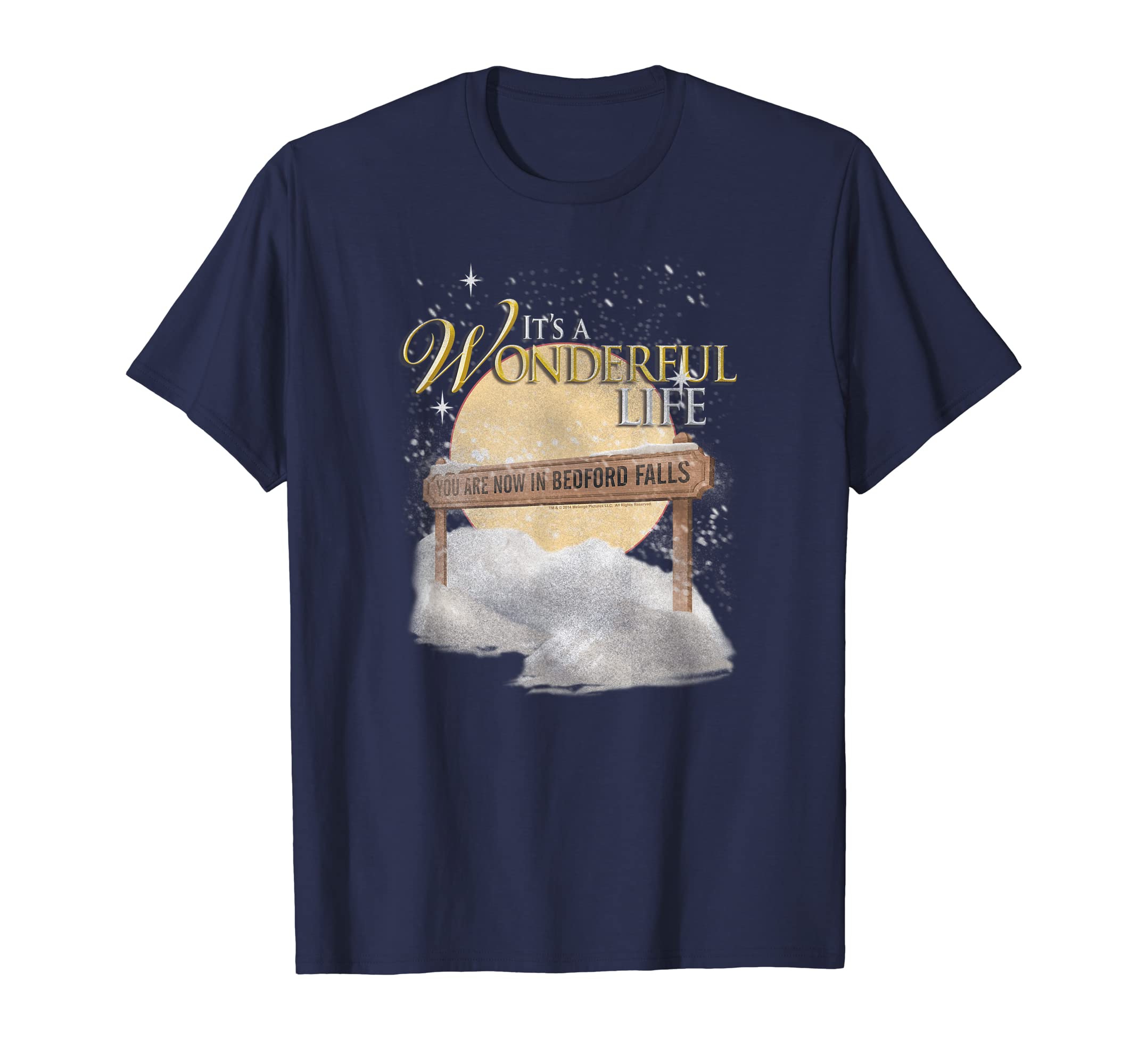 It's a Wonderful LifeWintery Sign T-Shirt
