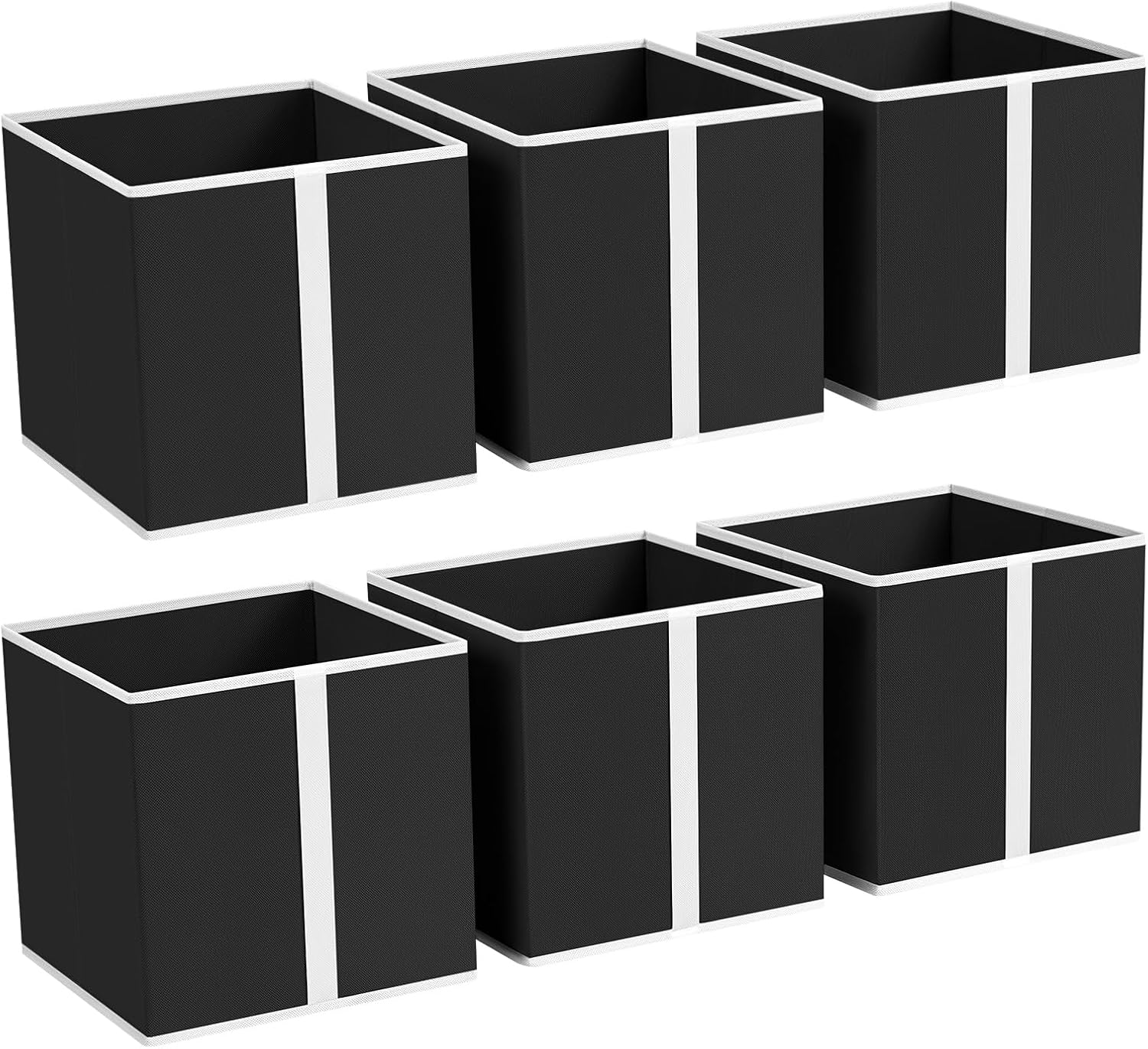 homsorout Storage Cubes, 11x11 Cube Storage Bins with