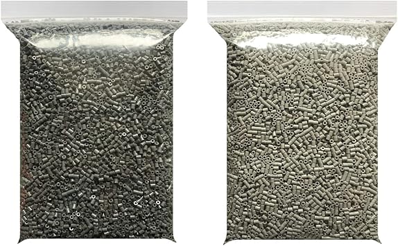 20000pcs 2.6MM Mini Fuse Beads Iron Beads Grey and Light Grey | DIY Handmade Crafts 3D Designs