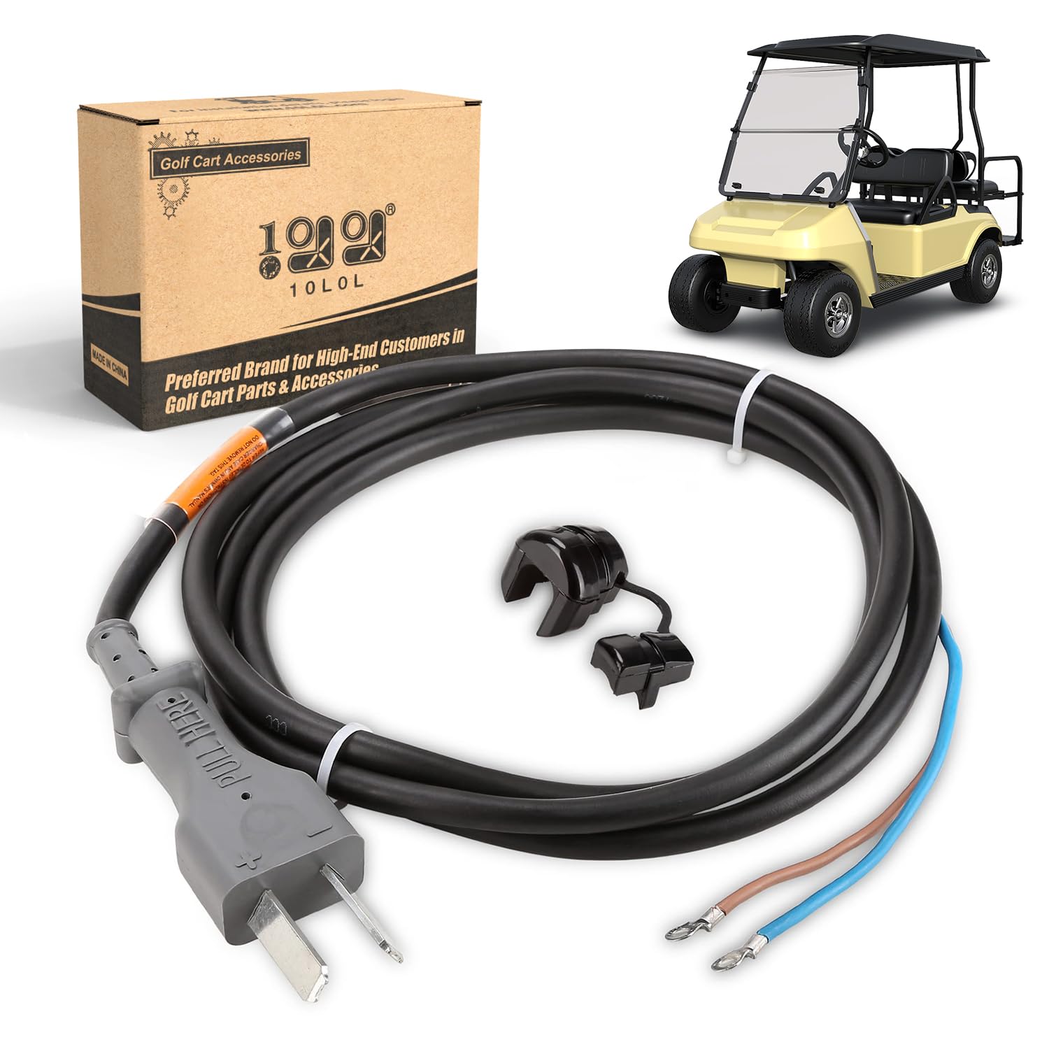 Amazon.com: 10L0L 36 Volt 2-Prong DC Charger Cord with Plug for
