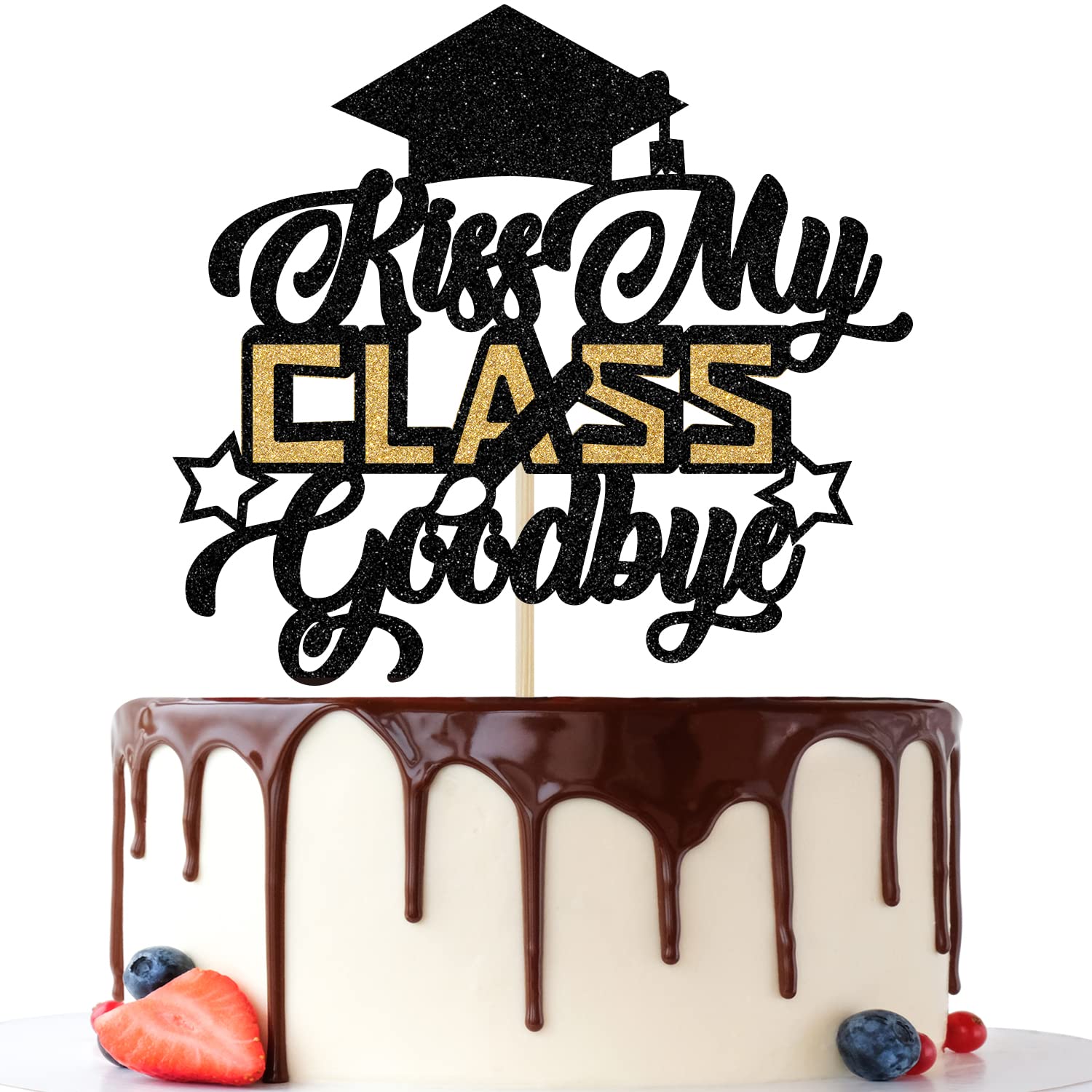 Buy Kiss My Class Goodbye Cake Topper Class Of 2022 Congrats Grad