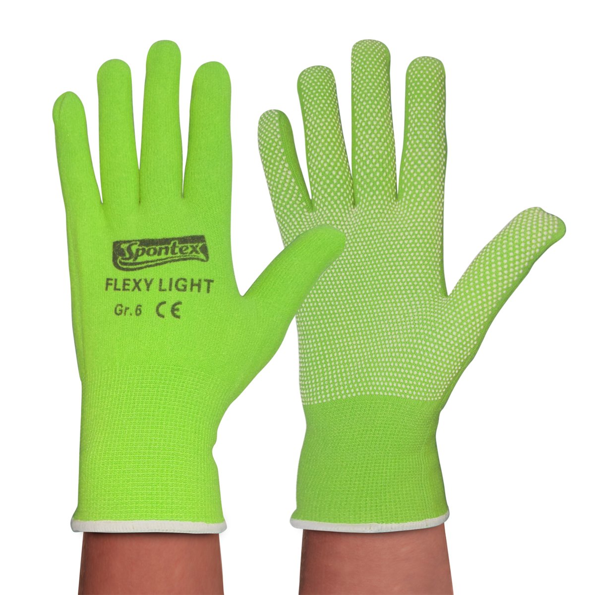 spontex handschuhe flexy light Light, flexible Damenhandschuhe für Garten- und Hobbyarbeiten, mit Anti-Rutsch-Noppen, aus Textilstrick, Größe M, 1 Paar Drogerie & Körperpflege SIZE:S6 no target gender Bauer Series Hockey Gloves