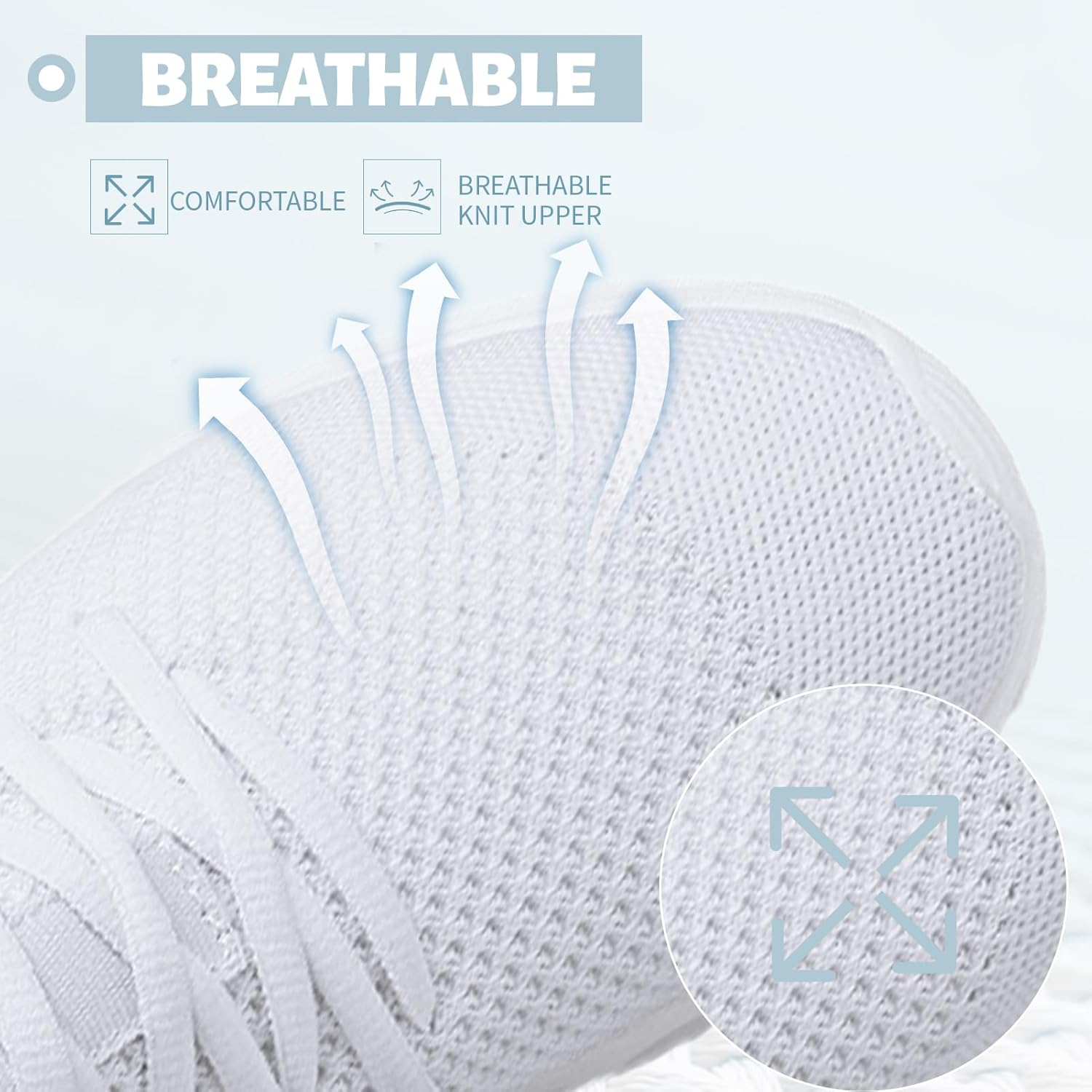 Womens Mens Running Shoes Tennis Sneakers Gym Slip on Unisex Shoes Athletic Workout Walking Shoes - Image 4