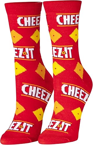 Miniatura 7 de Crazy Socks Paquete de 8 Calcetines Tripulación Temáticos de Comida Chatarra Mediano Mezcla de Poliéster Divertido Conjunto de Regalo de Comida