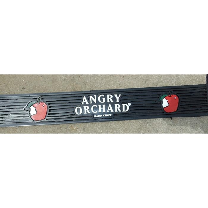 Buy Angry Orchard Hard Cider Professional Bar Mat Rubber Spill Mat Drip