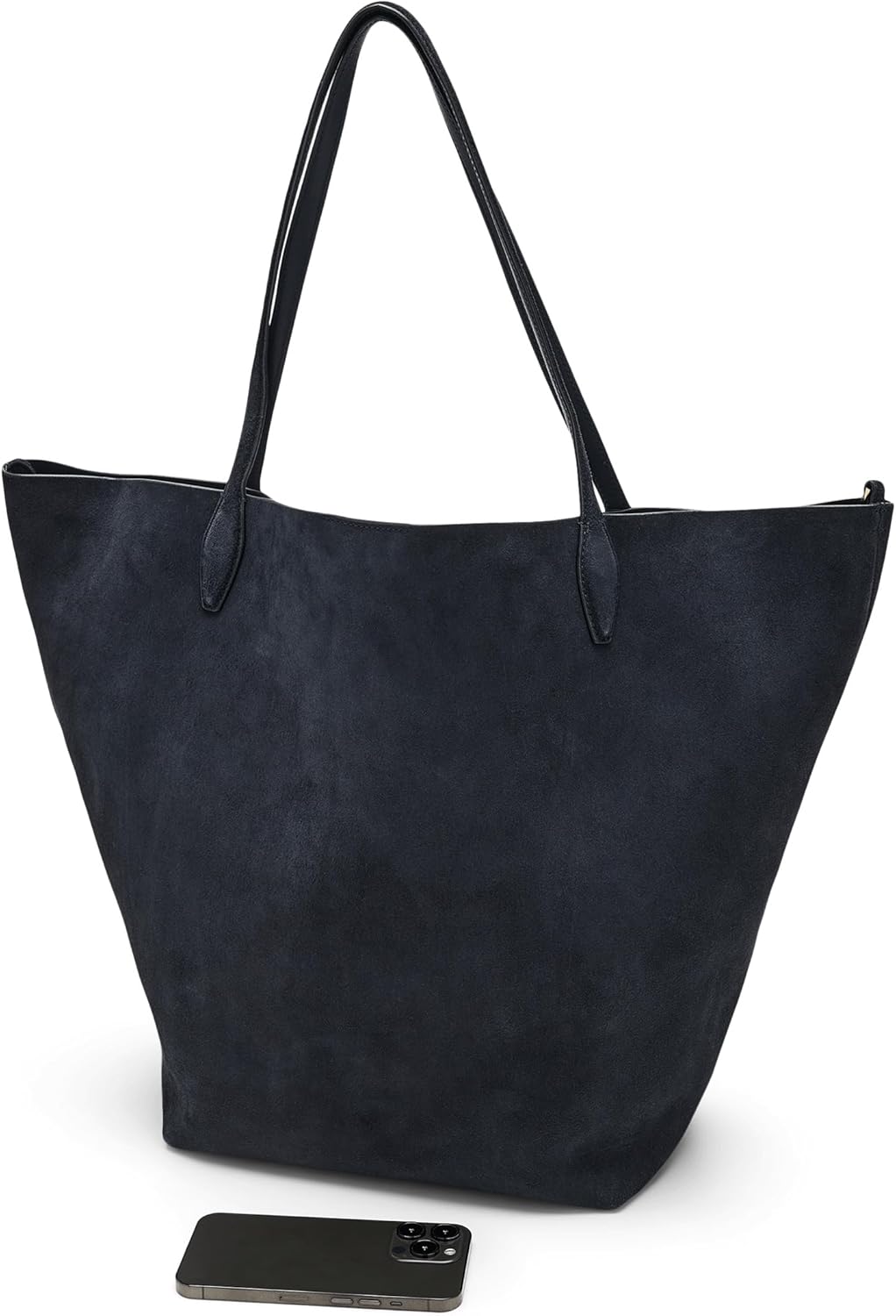 Madewell Women's The Oversized Shopper Tote in Soft Grain Suede - Image 4