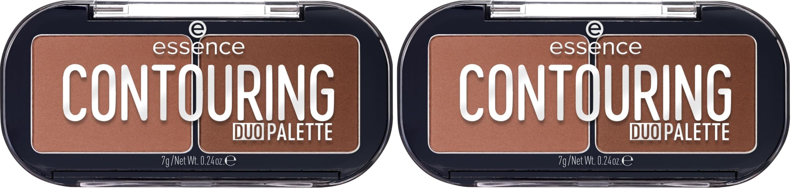 essence cosmetics CONTOURING DUO PALETTE 20 (Packung mit 2)