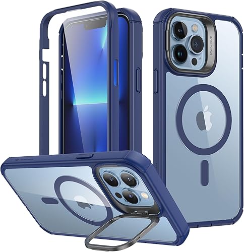 ESR MagSafe, funda de cuerpo completo a prueba de golpes, protección de grado militar, funda magnética para iPhone 13 Pro Max, funda con función