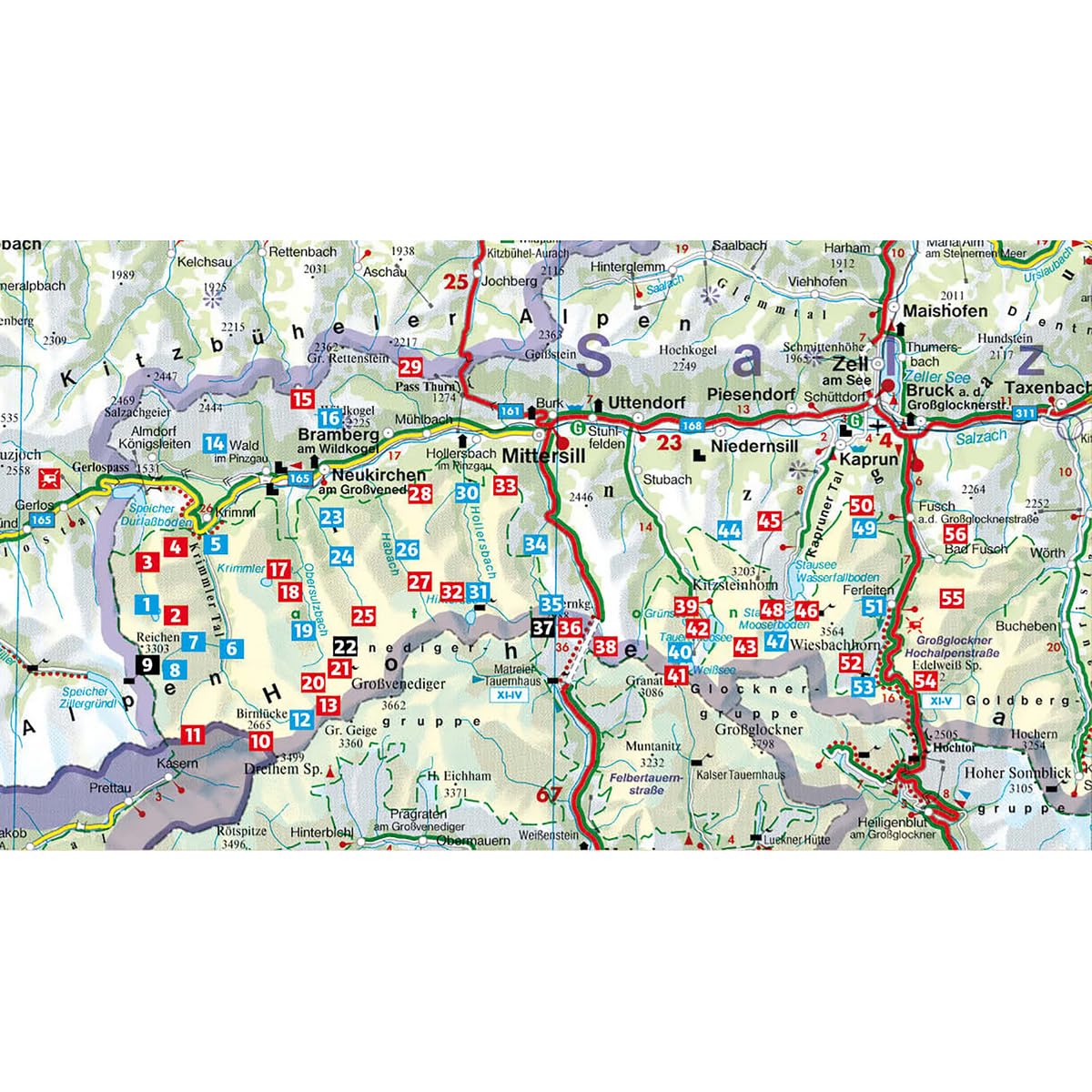Hohe Tauern: Nationalpark - Nord. 56 Touren mit GPS-Tracks