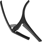 AMUMU PitchMate Guitare Capo avec Puller Bridge Pin convient aux guitares électriques et acoustiques - Grip sécurisé, stockage facile