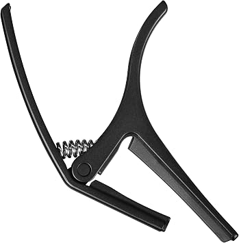 AMUMU PitchMate Guitar Capo with Bridge Pin Puller Fits Electric and Acoustic Guitars - Secure Grip, Easy Storage
