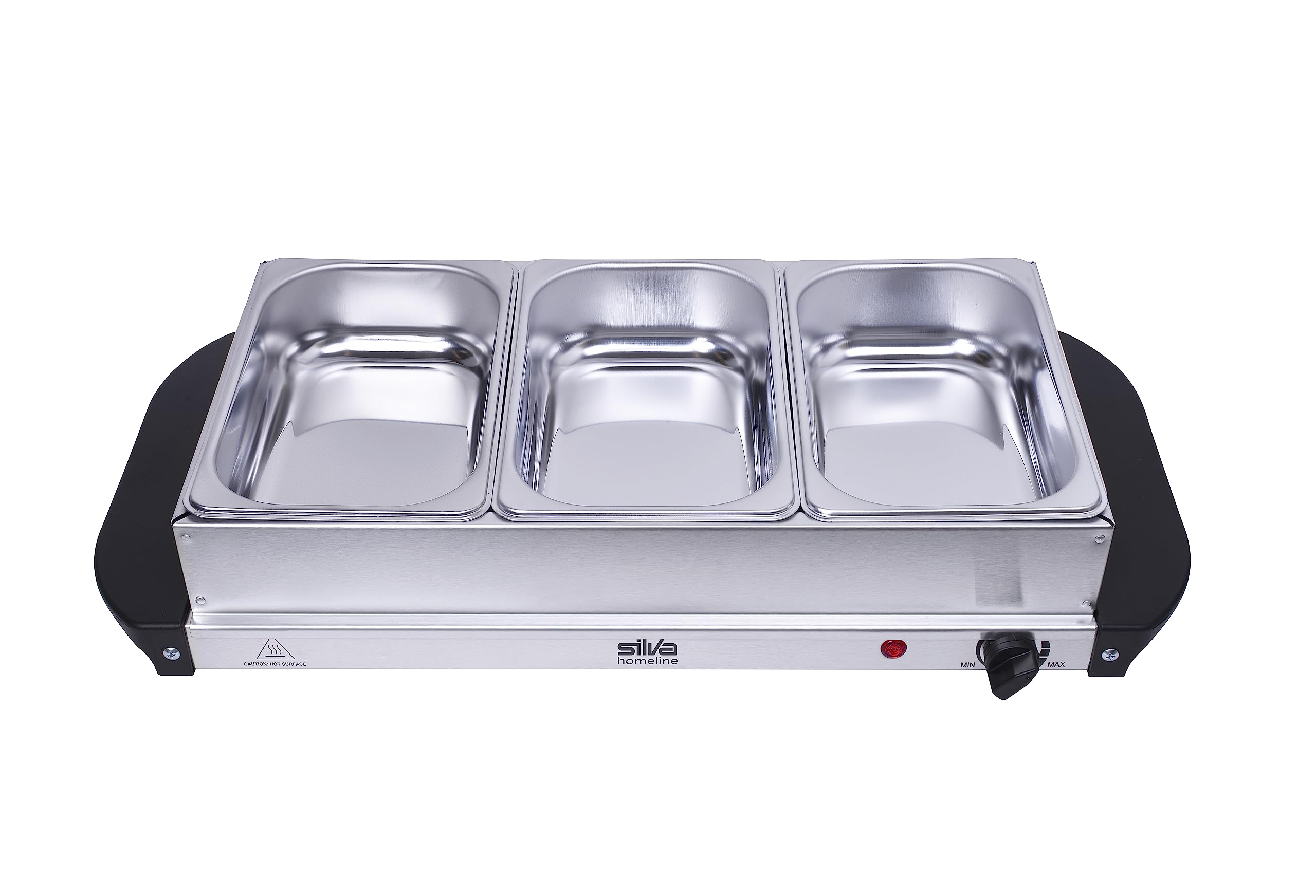 Stay Hot SH 3.1 Buffetwärmer & Warmhalteplate 2 en 1 200 W Idéal pour buffets, fêtes et familles
