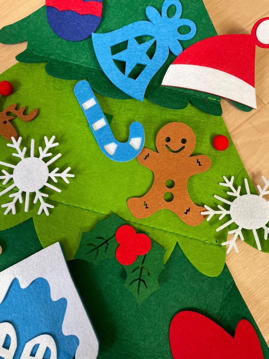 Amazon.co.jp: クリスマスツリー フェルト マジックテープ