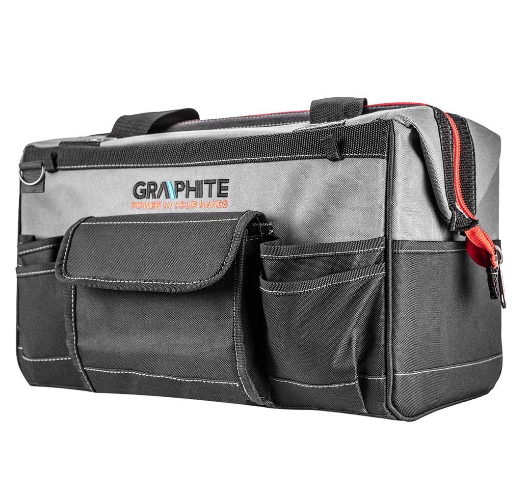 Lot de 2 sacs à outils à roulettes en graphite pour technicien + sac de transport pour outils électriques