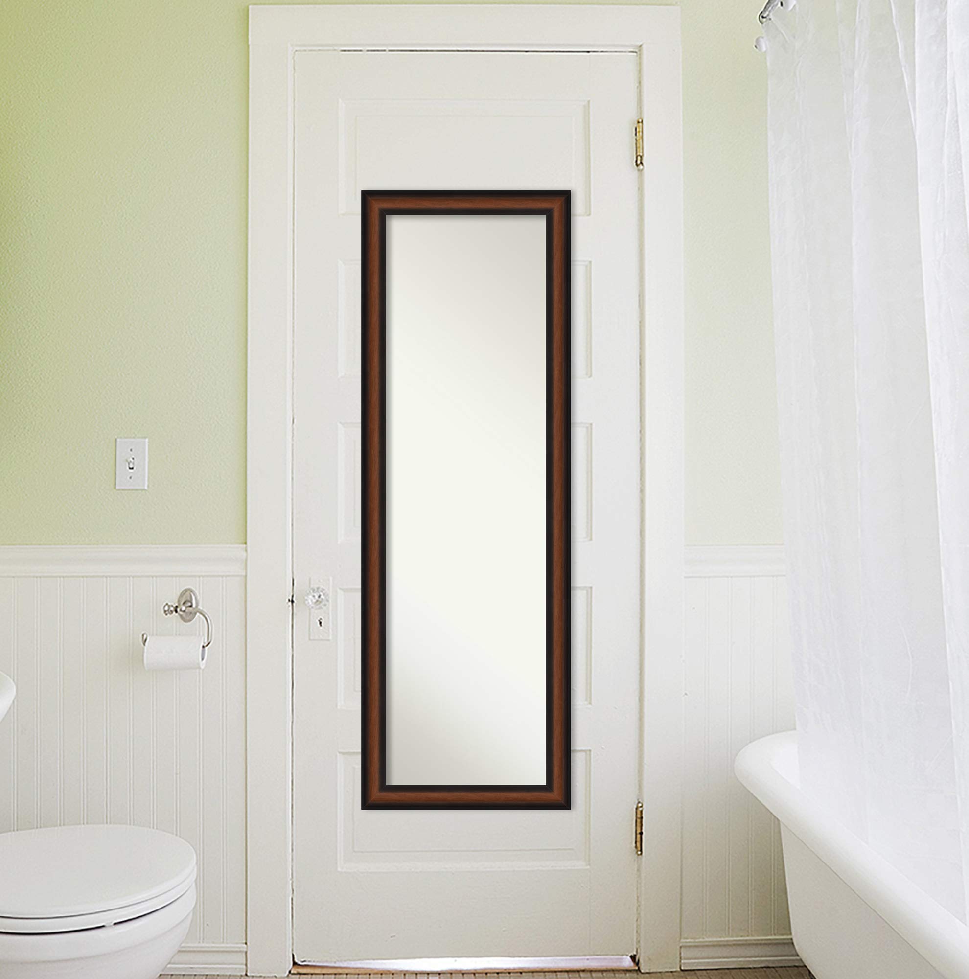 Amazon.com: Amanti Art Brown Full Length Mirror for Door, 51x17