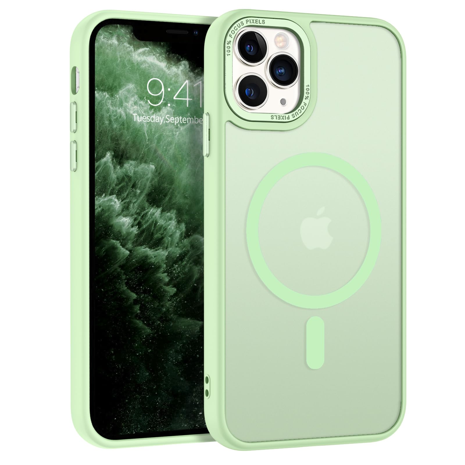 Coque aimantée antichoc iPhone 11 Pro fine compatible MagSafe - 8