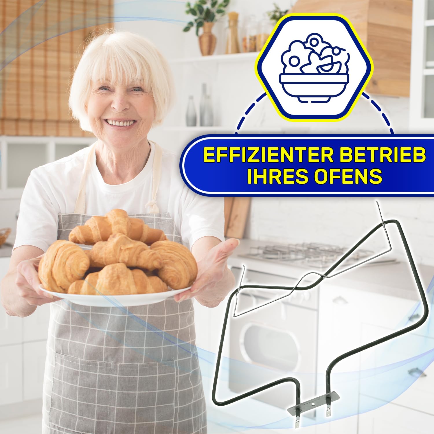 Oberhitze Heizung Backofen Ignis, Funktionika, AKL 380, Bauknecht 481925928792A