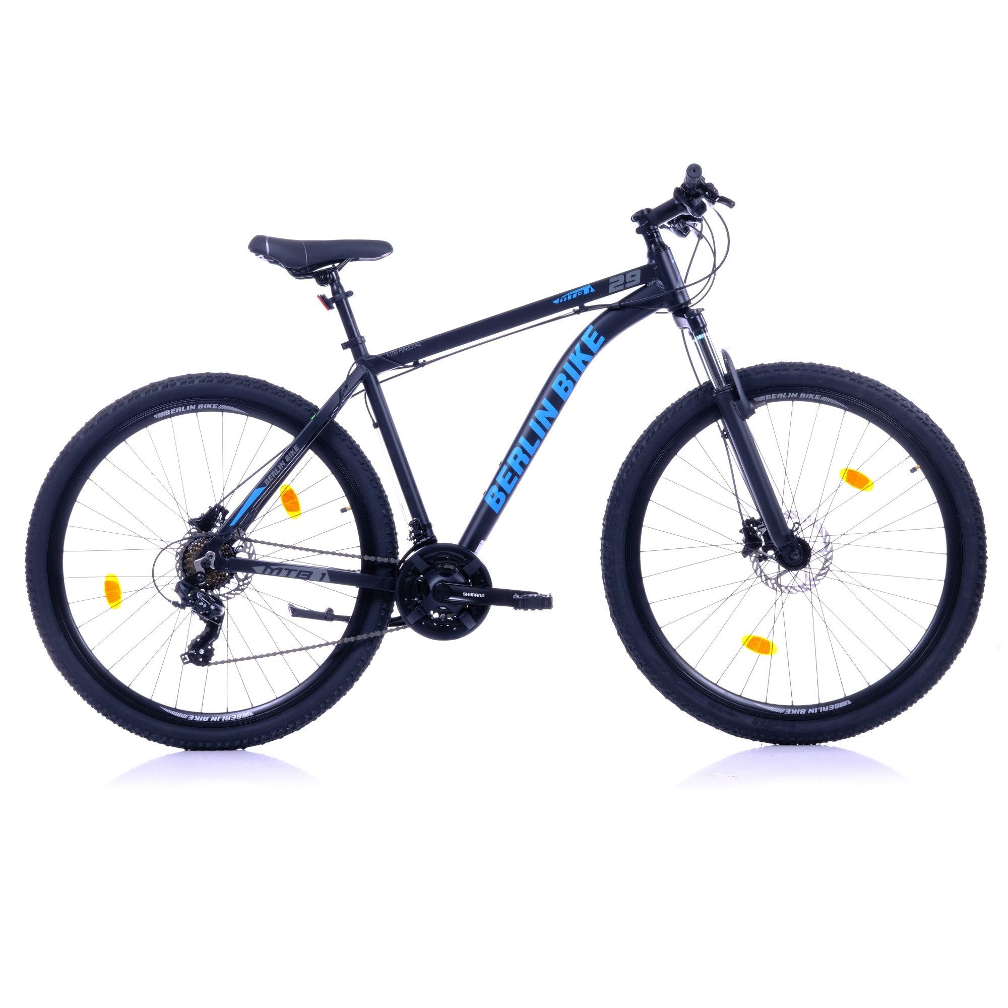 Rower górski MTB1 – z kompletnym zestawem Shimano – 21 biegów Shimano FD-TZ500/RD-TY300D, Dacron hydrauliczne hamulce tarczowe