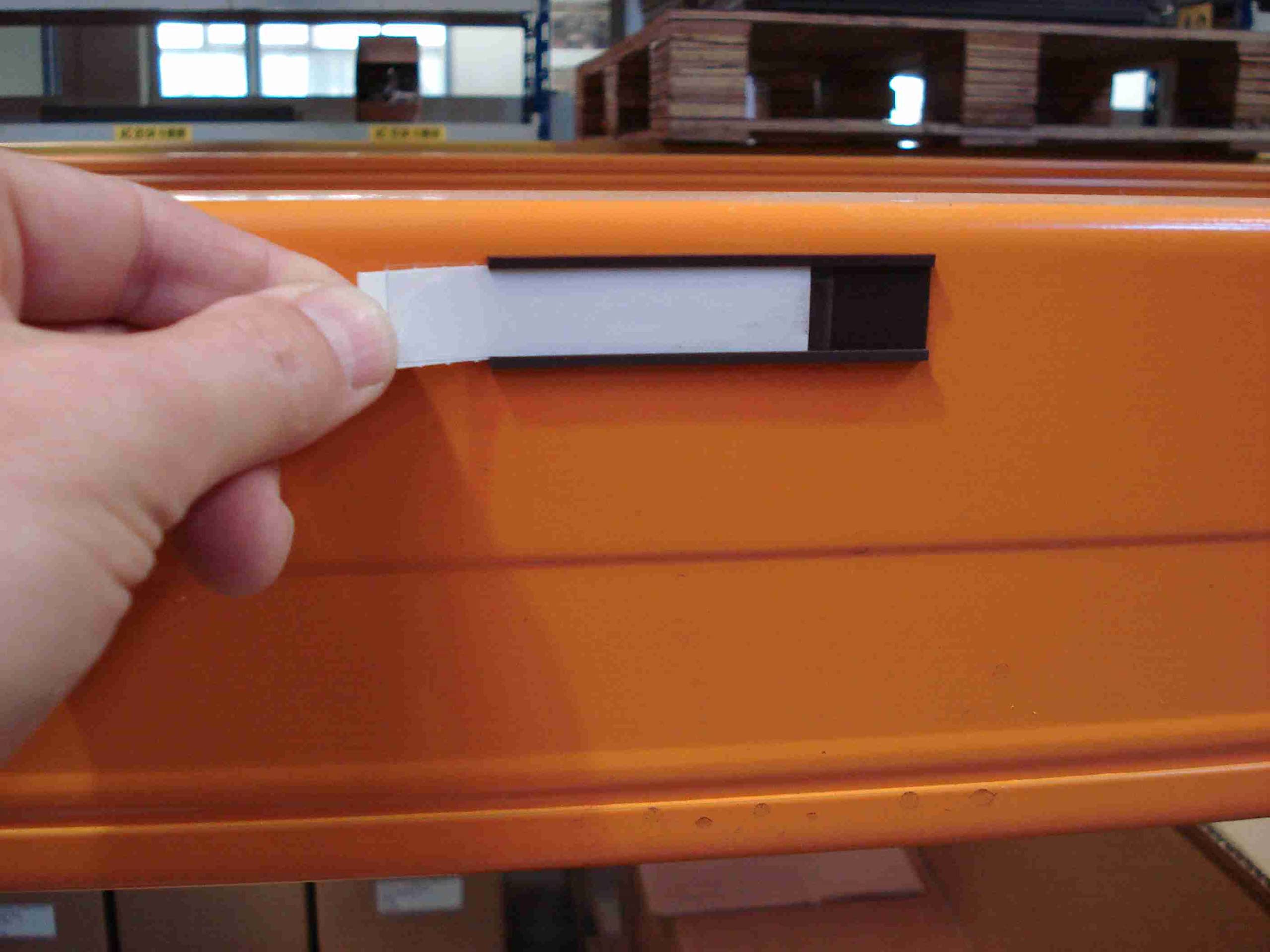 Blanko Etiketten (Indexset) für C - Profil Gelb x 300 mm x 40 mm - Gelb - Polyvinyl chloride (PVC) - Innenbereich - MC144