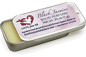Compact Personal Black Jasmine Solid Perfume | Timeless Aroma for Women