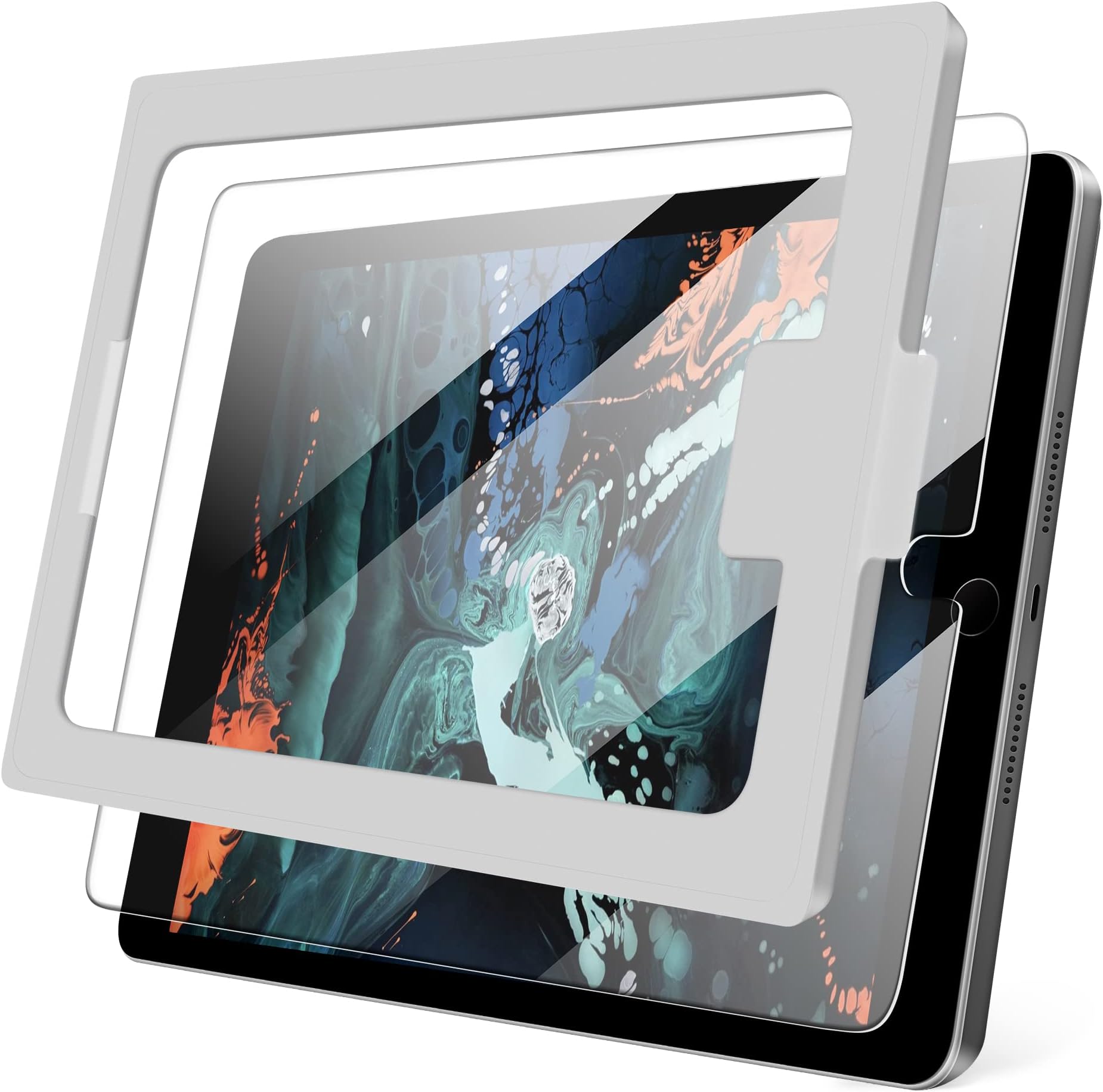 SPARIN 3 Stück Schutzfolie Kompatibel mit iPad 9. Generation und iPad 8. / 7. Generation 10,2