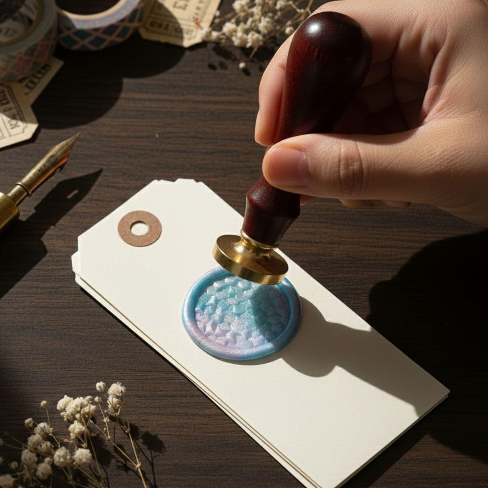 Amazon | シーリングスタンプ ヘッド 25mm アイスキューブ 氷 フレーム