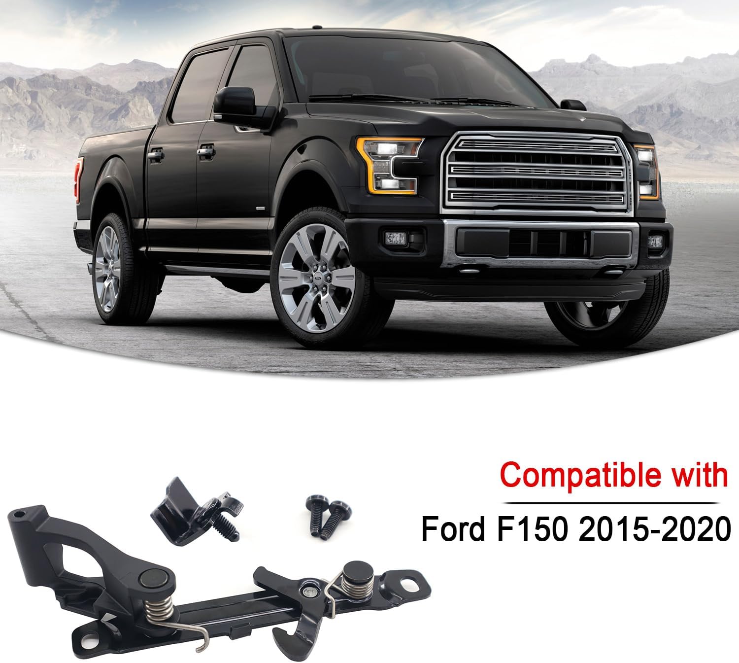 FL3Z-9943170-D Tailgate Flex Step Latch Control Kit Compatible with Ford F150 2015 2016 2017 2018 2019 2020