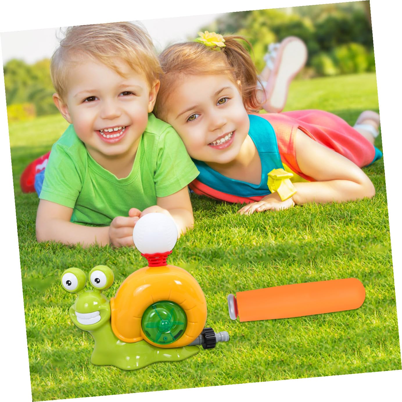 Arroseur Extérieur Escargot Jouet en Abs 1 Set pour Garçon et Filles