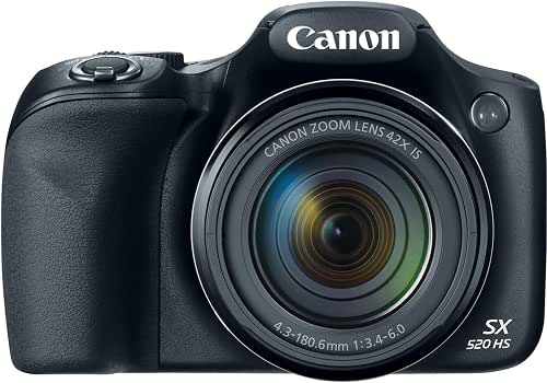 Canon PowerShot SX520 16Digital Camera with 42x Optical Image Stabilized