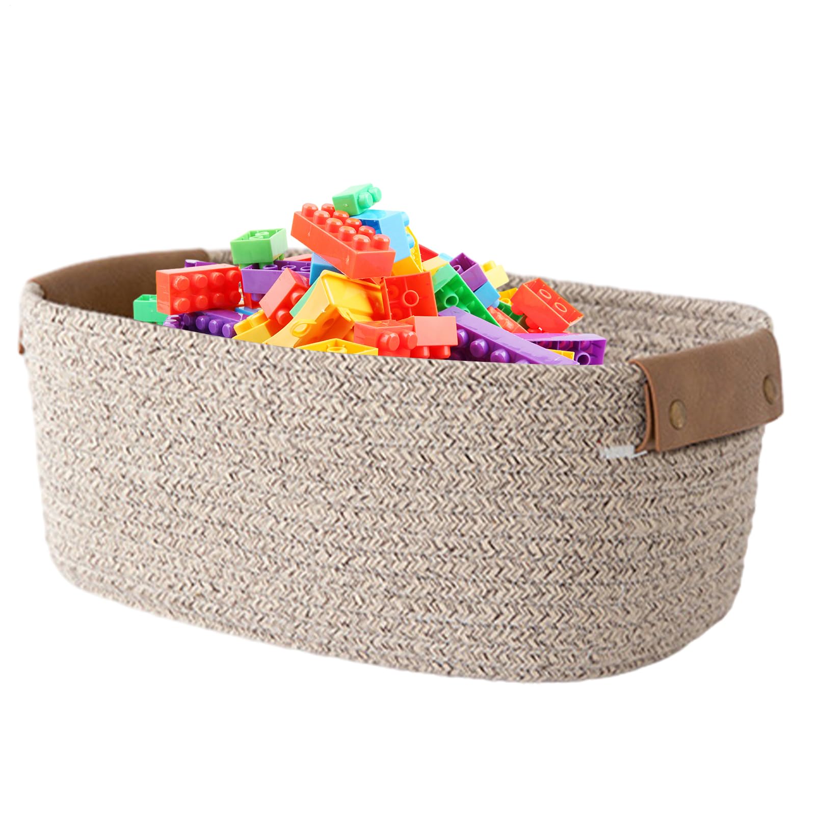 Boîtes de rangement tressées et paniers cadeaux en jonc de mer pour décoration de salle