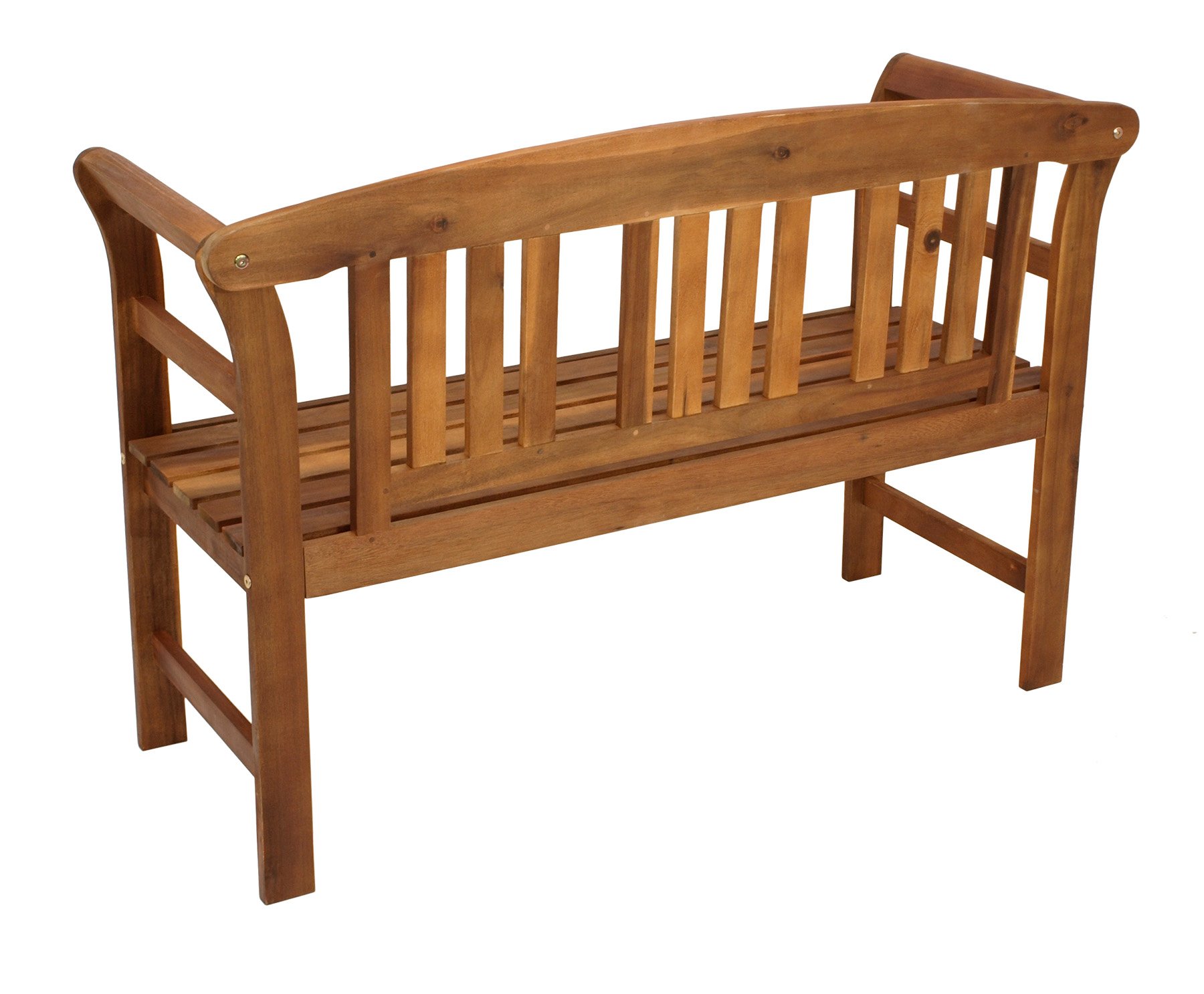 DEGAMO Landhausbank Gartenbank Rosario aus Akazienholz geölt, 2-sitzig 120cm, FSC®-Zertifiziert