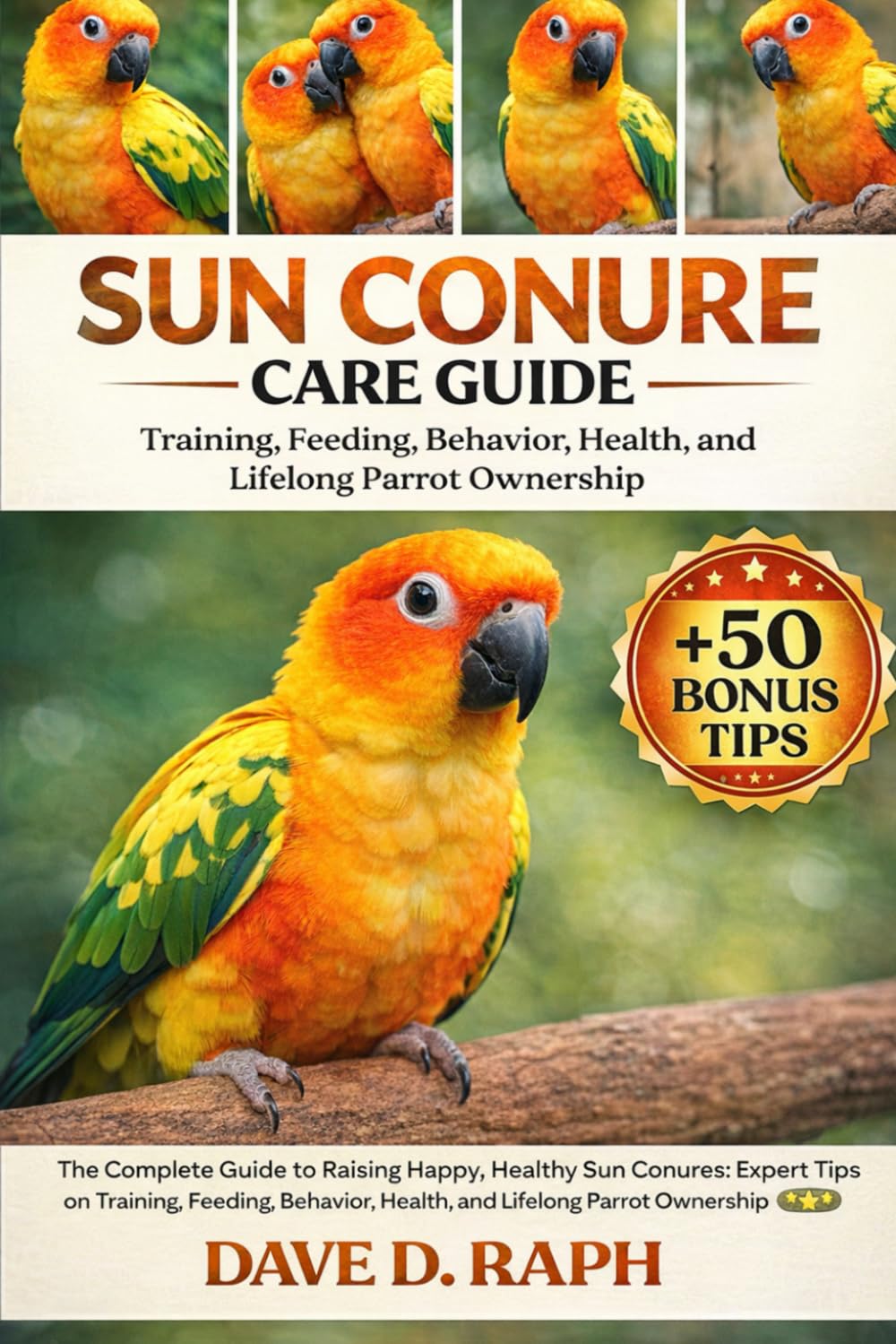 Sun Conure Care Guide: Training, Feeding, Behavior, Health, and Lifelong Parrot Ownership