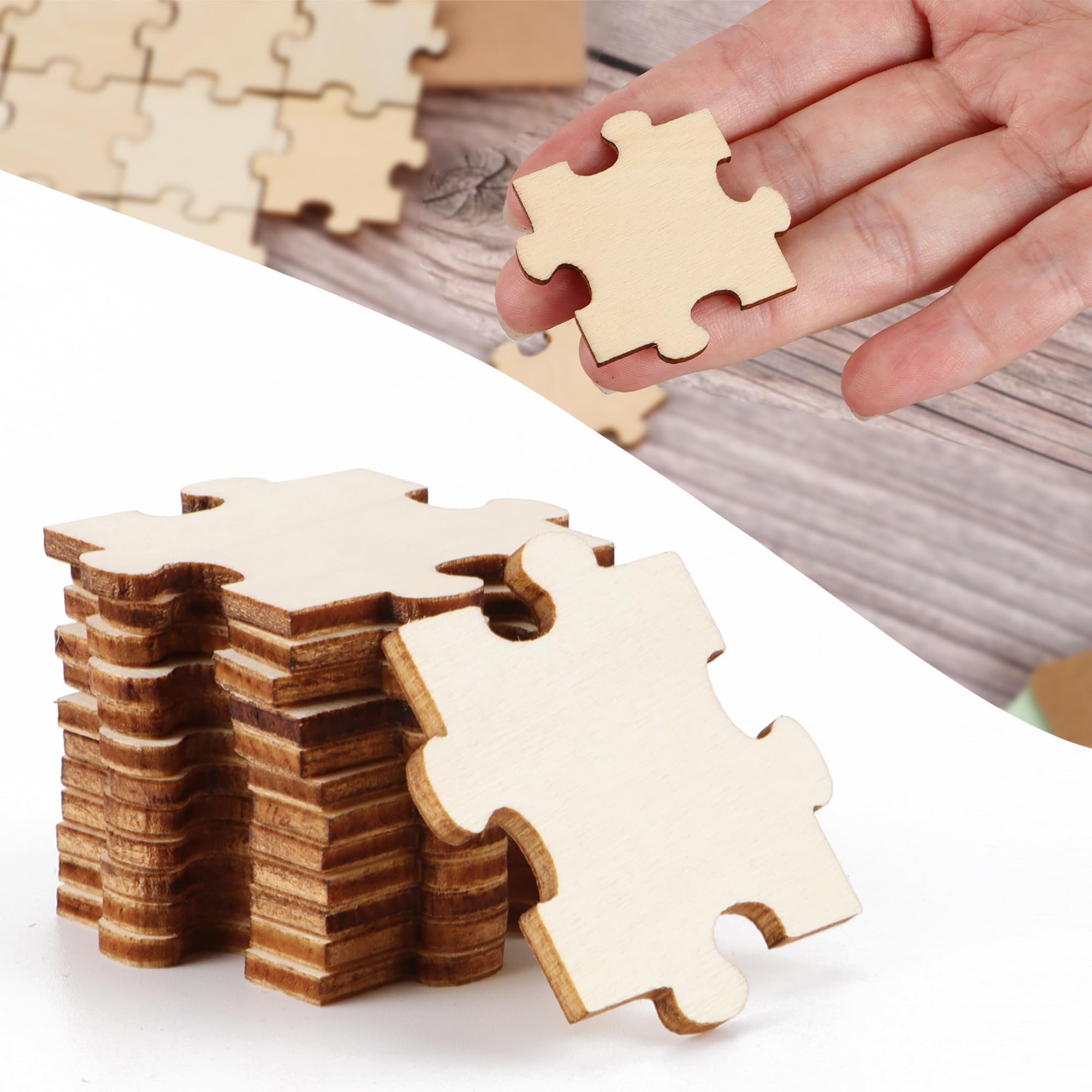 CYEER 30 cubi in legno naturale, 5 x 5 cm, grandi blocchi di legno grezzo da dipingere per il tempo libero creativo, fai da te per bambini, decorazione di nozze e apprendimento Montessori