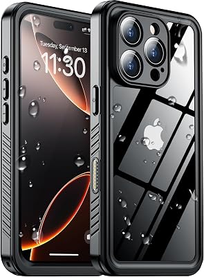 SPIDERCASE for iPhone 16 Pro Max Case Waterproof, Built-in S - best waterproof case iphone 16 pro max
