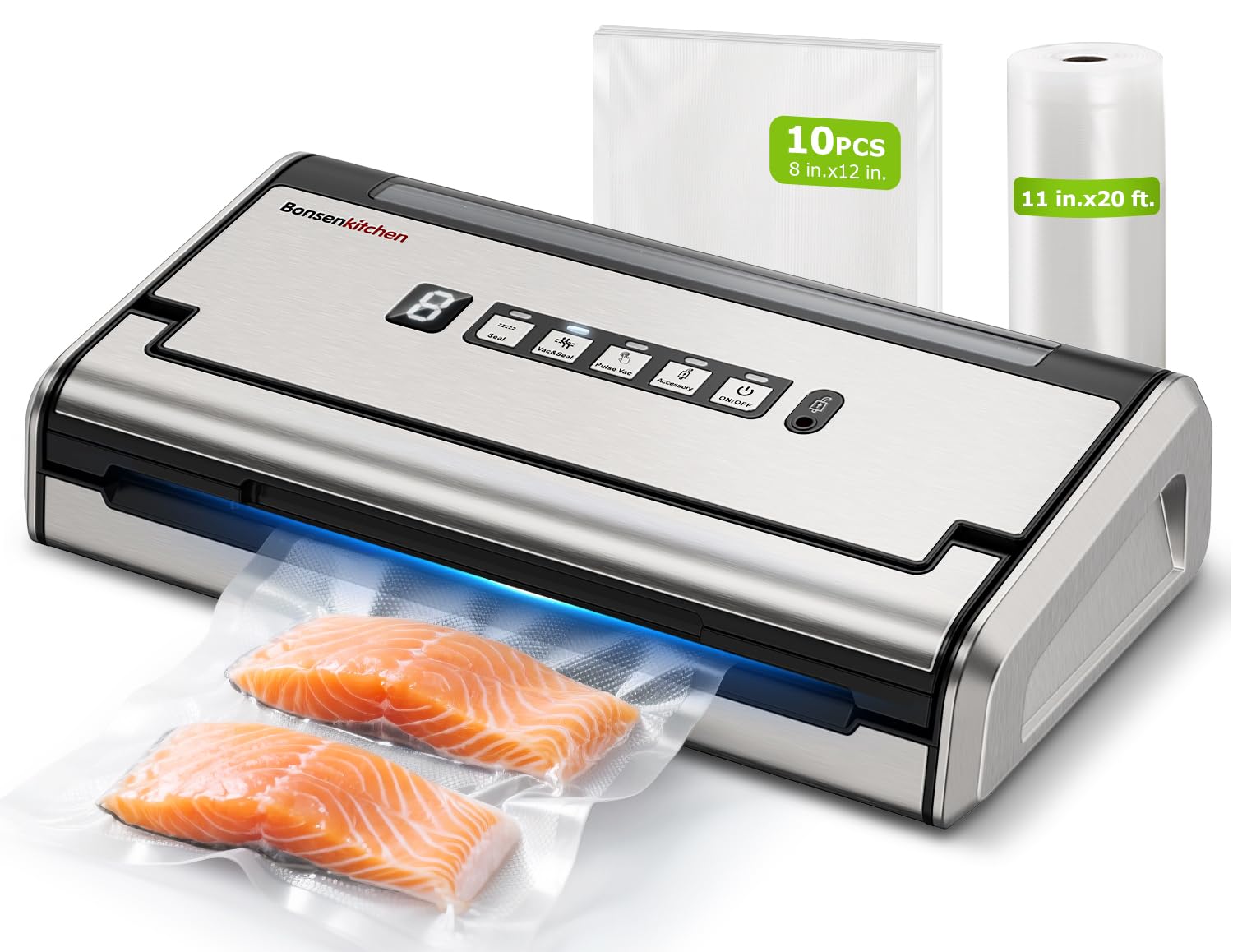 Bonsenkitchen VS4200 Vacuum Sealer