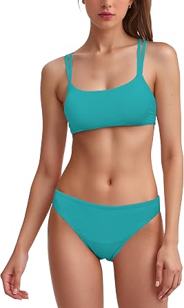 Period Swimwear for Swimming Periods Bikini Set Teens Menstruation Swimsuit for Teen Girls Women