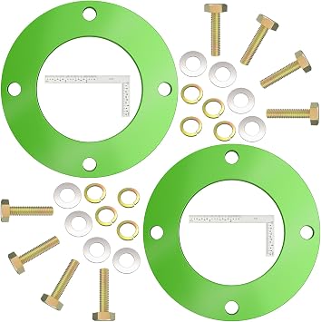 Mower Deck Spindle Reinforcement Ring Mower Deck Spindle Repair Plate | 2 Pack for John Deere 42" Mower D100 D140 D160 LA100 LA115 LA120 LA125 LA140 LA145 LA155 LA165 X110 X120 X140