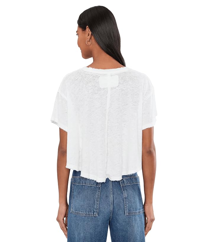 pois blouse tee ホワイト FREE SIZE Women's Free People Elsie Swing Tee - Clo | Zappos.com