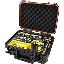 ADAC M29063 77-Piece Tool Box, IP65 Certified, Dust and Water Resistant, Outdoor and Camping Tool Set for Car and DIY Repair Work