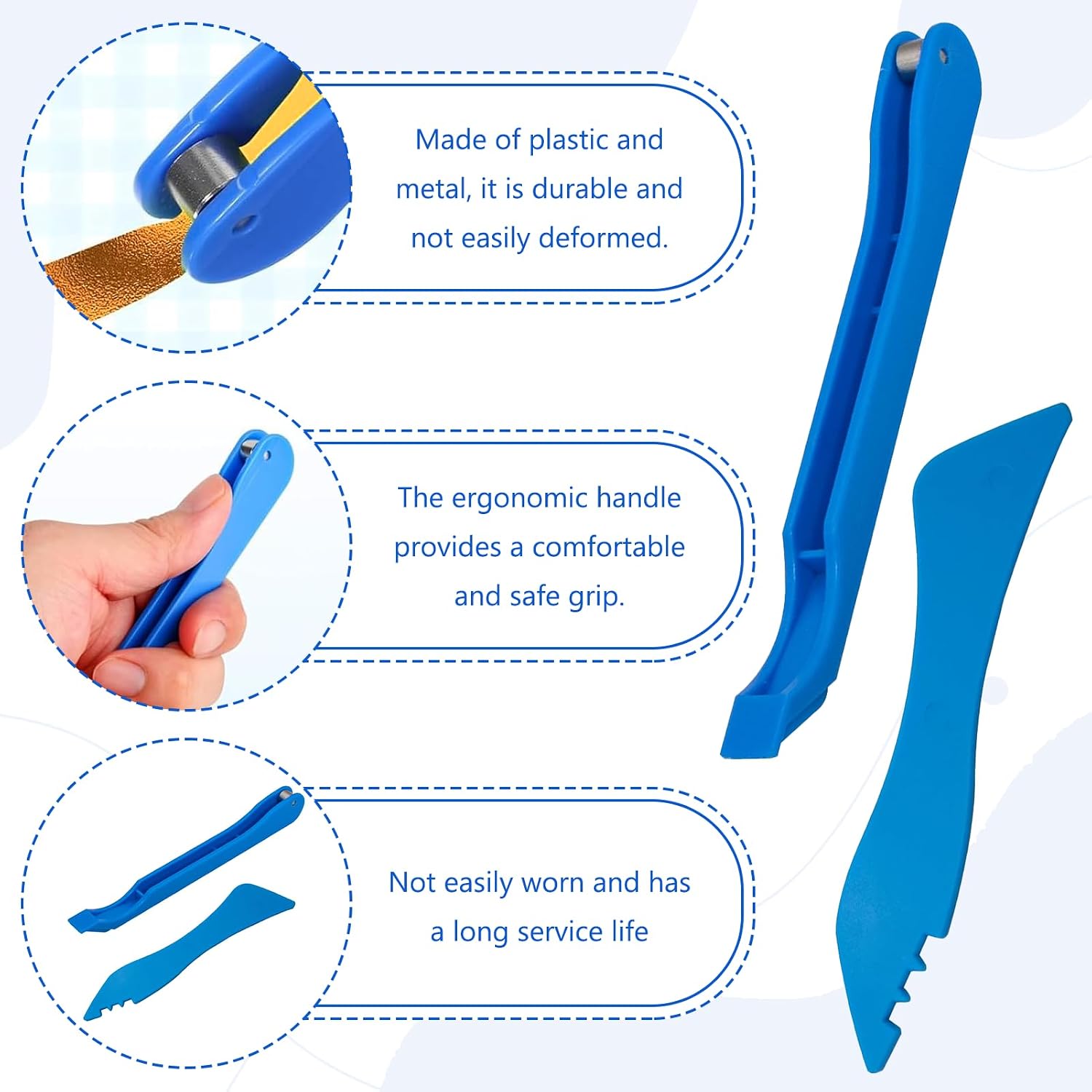Hand Foiler with Adjustable Tension Control, for Stained Glass Art, DIY Soldering Projects