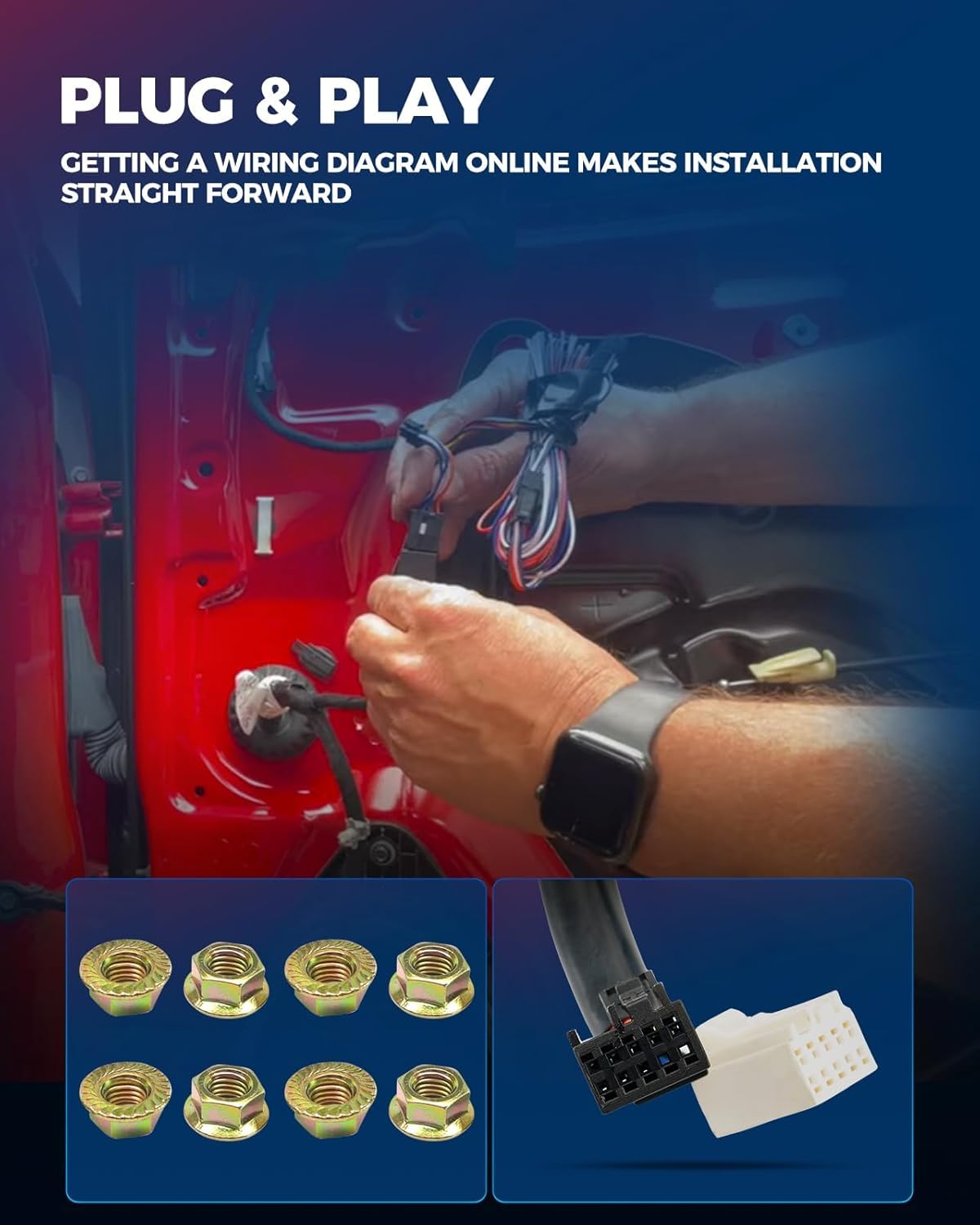 Left & Right Towing Mirrors Compatible with Ford, fits for 1999-2007 F-250 Super Duty, 1999-2007 F-350 Super Duty, 2001-2005 Excursion,with Turn Signal Indicator Power Operation Heated Black Housing