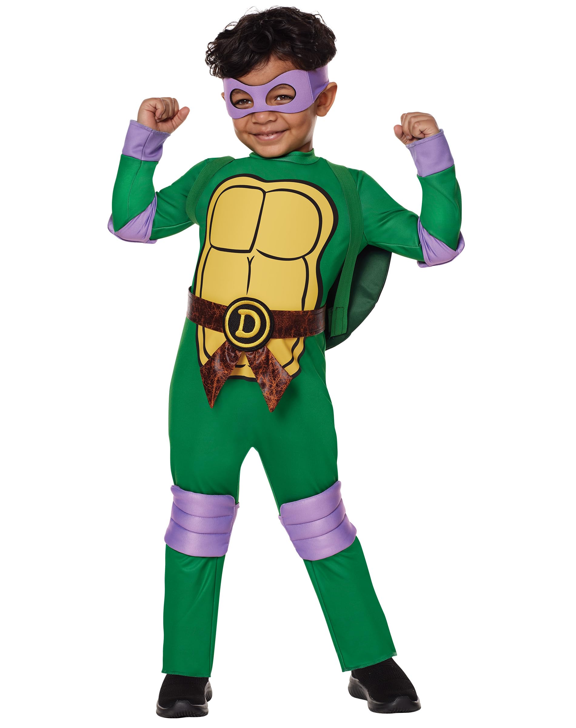 Spirit Halloween Teenage Mutant Ninja Turtles Toddler Donatello Costume | Officially Licensed | TMNT | Group Costumes 2T