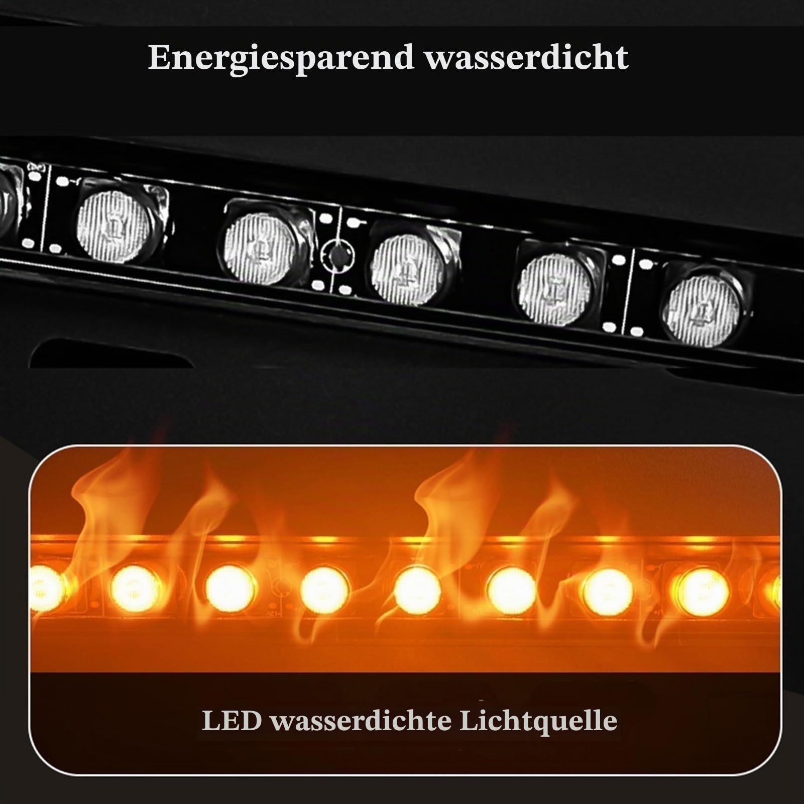 Wasserdampfkamin Stainless Steel Metal Panel Recessed Electric Fireplace 3D Touchable Simulation Flame ​，Adjustable Flame Mist Fireplace，Black Gefälschte Kamindekoration(Single Color,700mm)